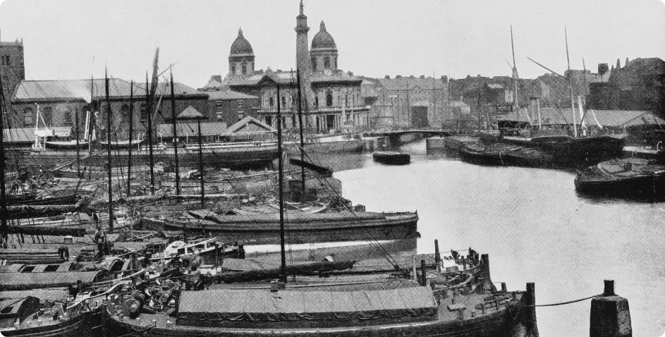 Old Picture of a Port