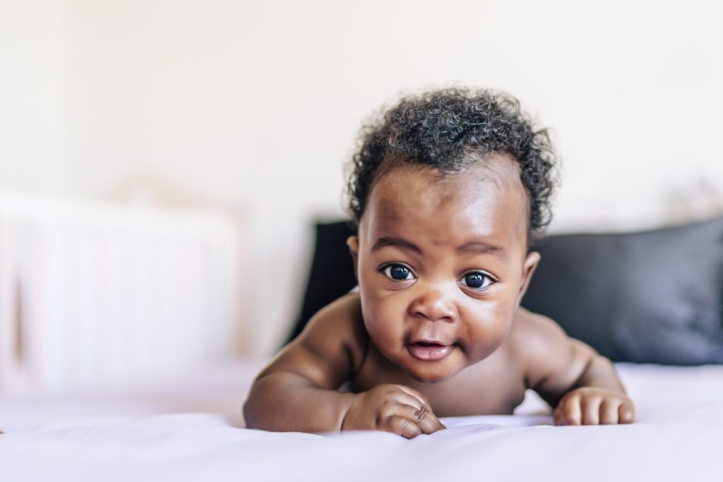 Smiling baby